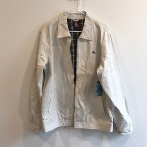 Khaki Quicksilver men’s lightweight jacket